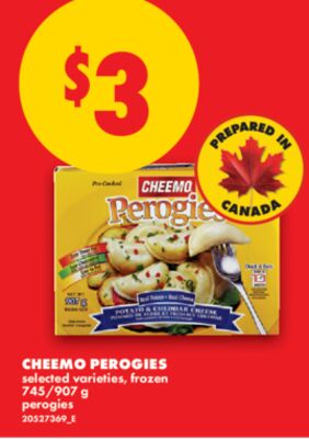 CHEEMO PEROGIES, 745/950 g