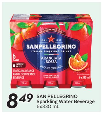 Sparkling Water Beverage