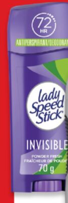 Lady Speed Stick deodorant