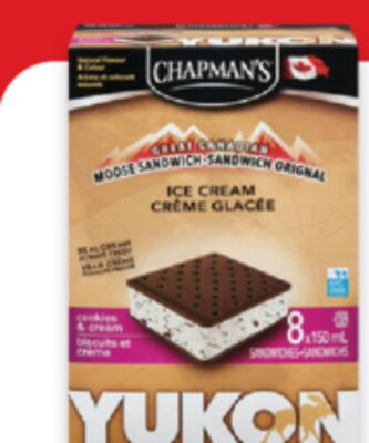 Chapman's Yukon frozen novelties