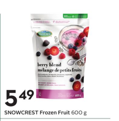Frozen Fruit