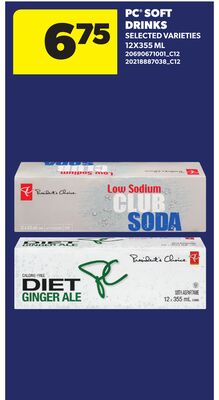 PC® SOFT DRINKS, 12X355 ML