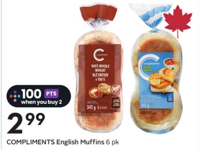 COMPLIMENTS English Muffins