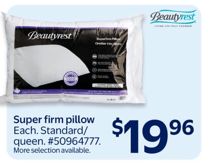 Beautyrest Super firm pillow