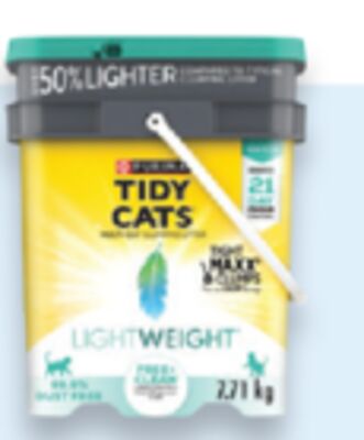 Tidy Cats LightWeight multi-cat clumping cat litter