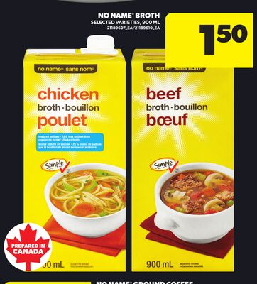 NO NAME® BROTH, 900 ML