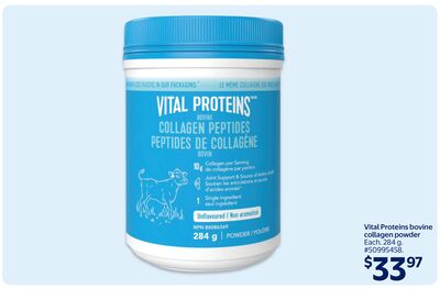 Vital Proteins bovine collagen powder