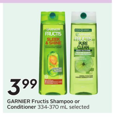 Fructis Shampoo or Conditioner