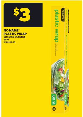NO NAME PLASTIC WRAP, 60 M