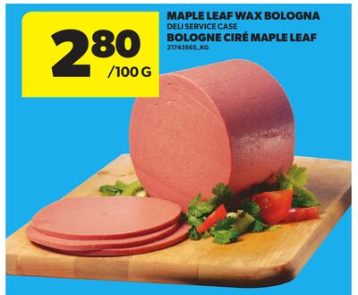 MAPLE LEAF WAX BOLOGNA