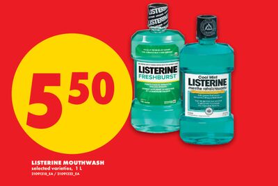 LISTERINE MOUTHWASH, 1 L