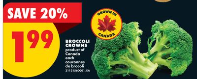 BROCCOLI CROWNS