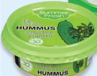 Summer Fresh dips or hummus
