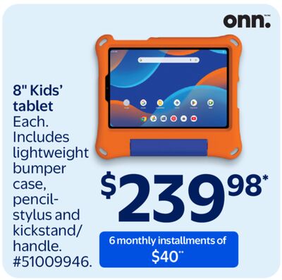 8" Kids' tablet