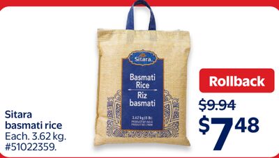 Sitara basmati rice